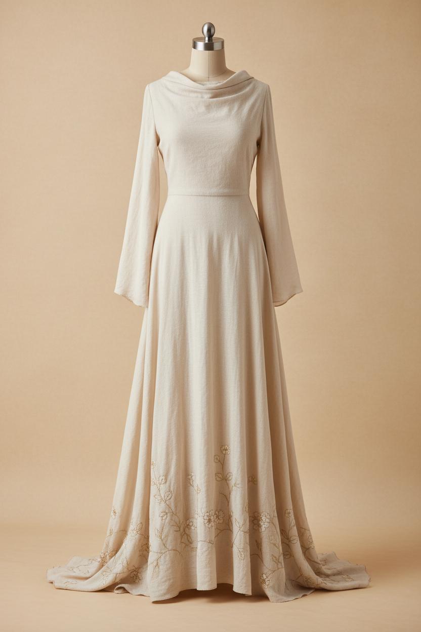 Golden Heritage Eco-Gown